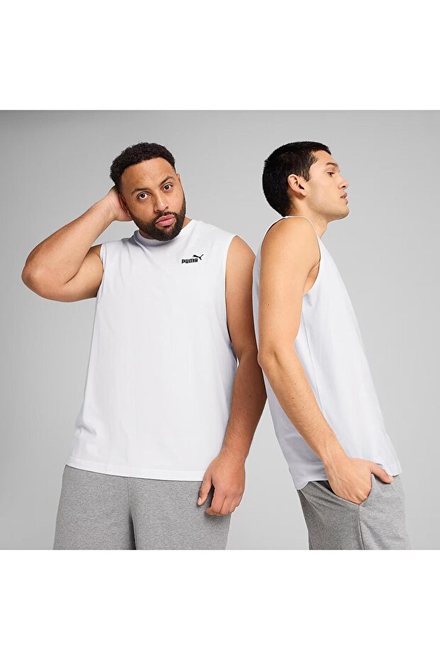 Essentials Men's White Tank Top (682626-02)