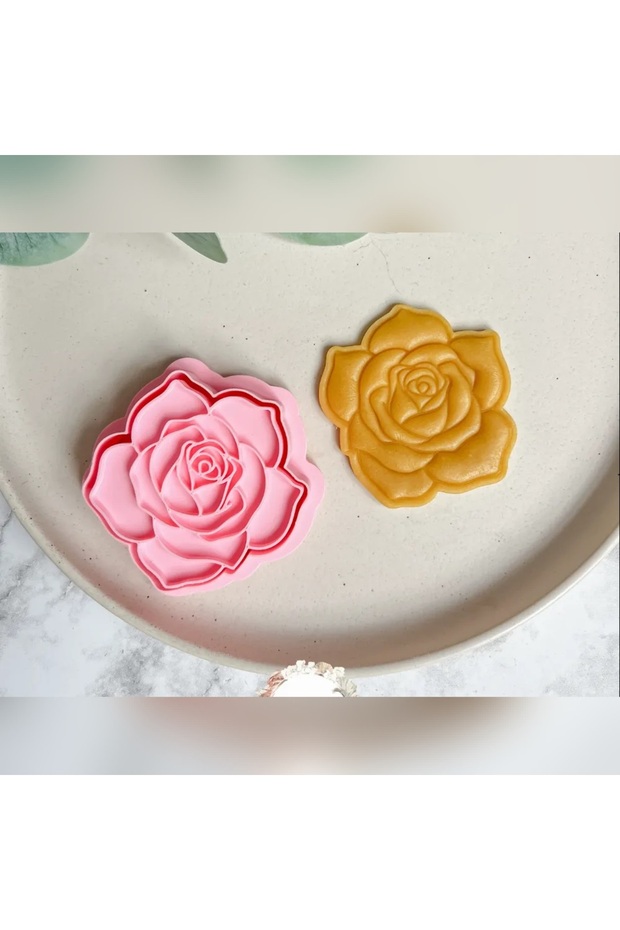Rose Cookie Mold 1 Piece