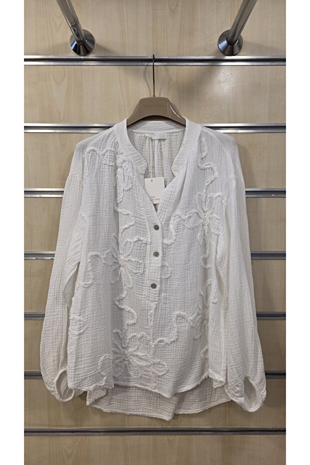 Women's Muslin Shirt 100% Cotton