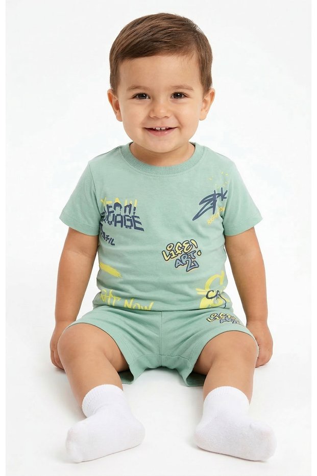 Boys Co-ord Set Short Sleeve, 24M