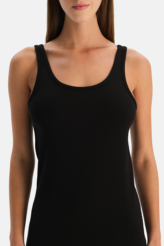 ASKILI RIB ELBİSE - 5