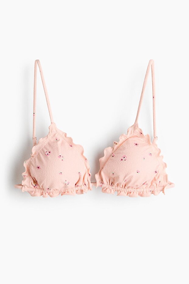 Dolgulu Üçgen Bikini Üstü - 2