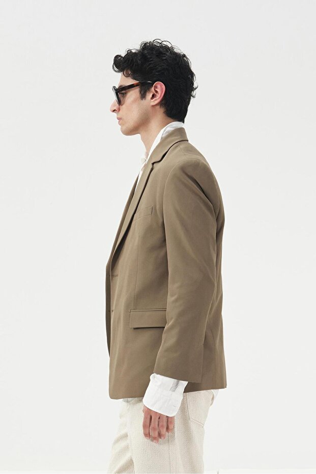 KLASİK REGULAR FIT TABA CEKET - 3