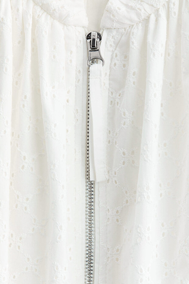 Nakış İşlemeli Bluzon Ceket - 2