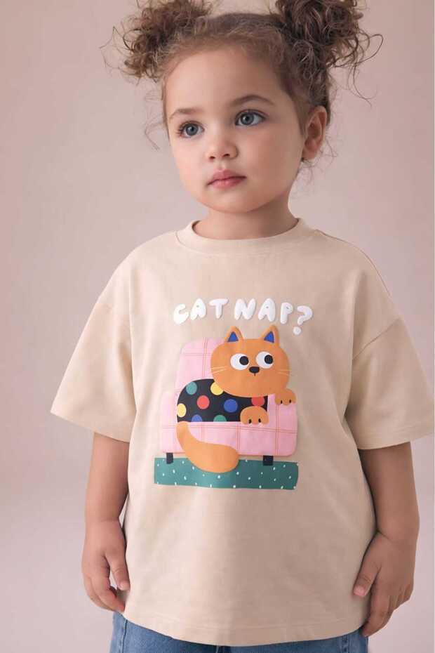 Cat Nap? Unisex Children's T-Shirt 4Gh5