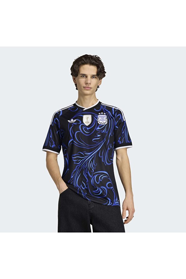 Jm8395-E Afa Argentina 26 Away Men's Jersey Black