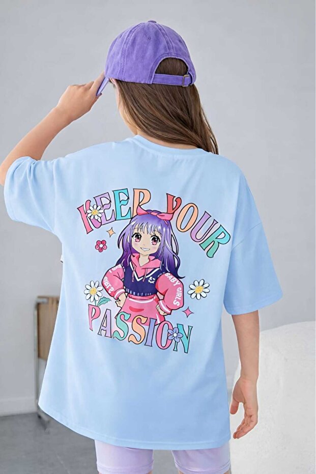 Keep Your Passion Printed Unisex Children's T-Shirt 4Gh2