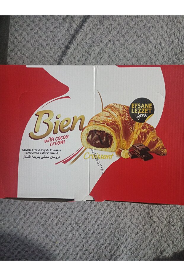 with cocoa cream