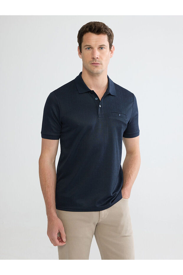 Nevavm with a Difference Polo Collar Men's T-Shirt