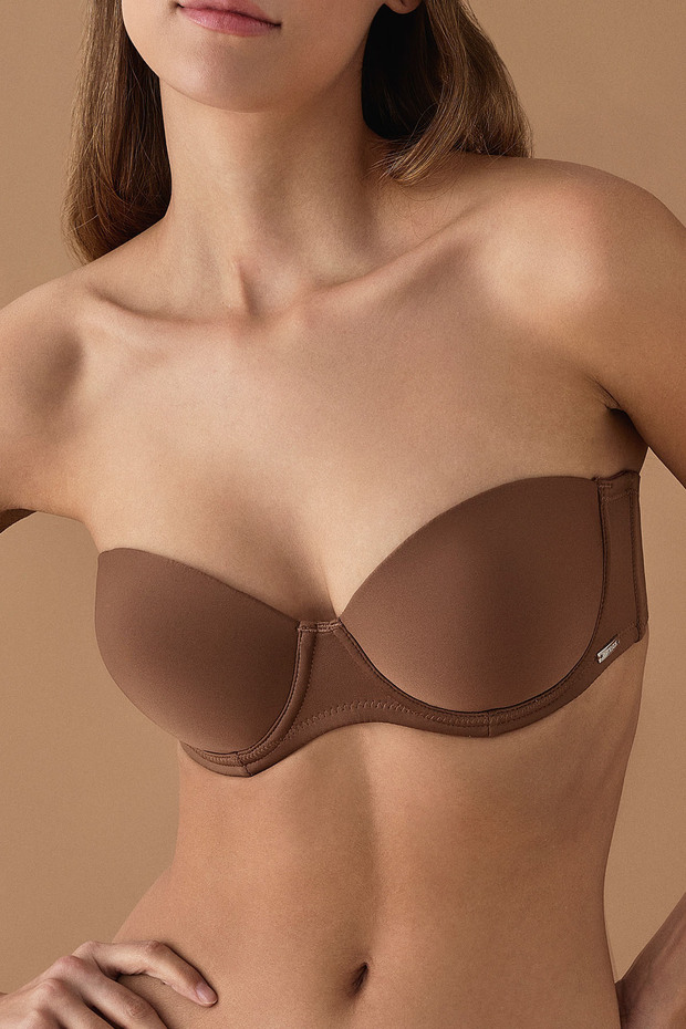 Intense 1300 Push-Up Supported Strapless Bra