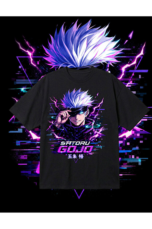Satoru Gojo Printed Unisex Oversize T-Shirt