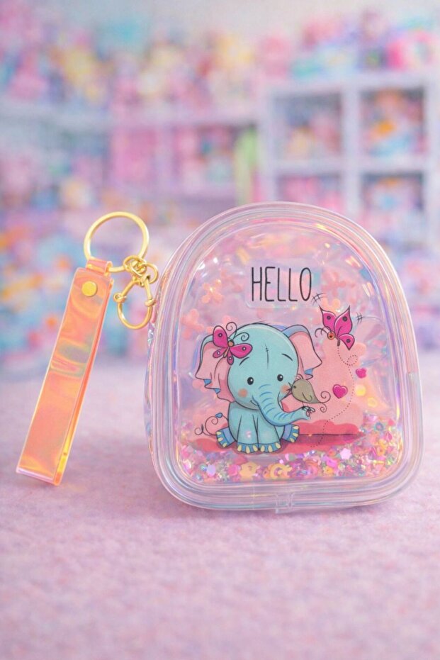 Sweet Puffy Mini Wallet Bag (10.5 cm * 8.5 cm)