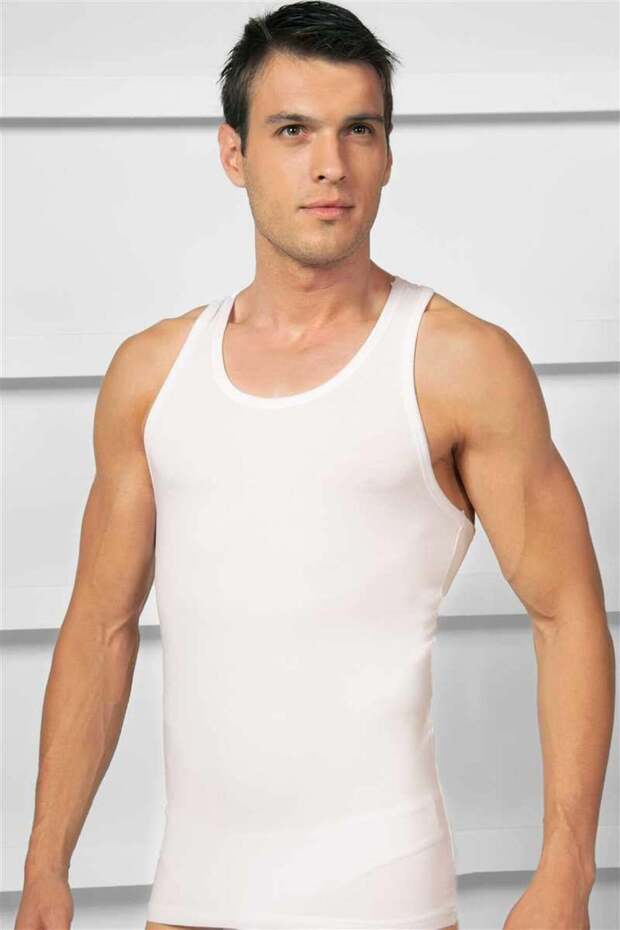 Arias Closet Men's Modal Strappy Sports Athlete Undershirt