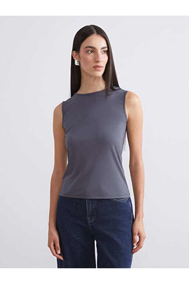 Rmz Gi̇yi̇m Farkiyla Zero Roba Collar Women's Undershirt