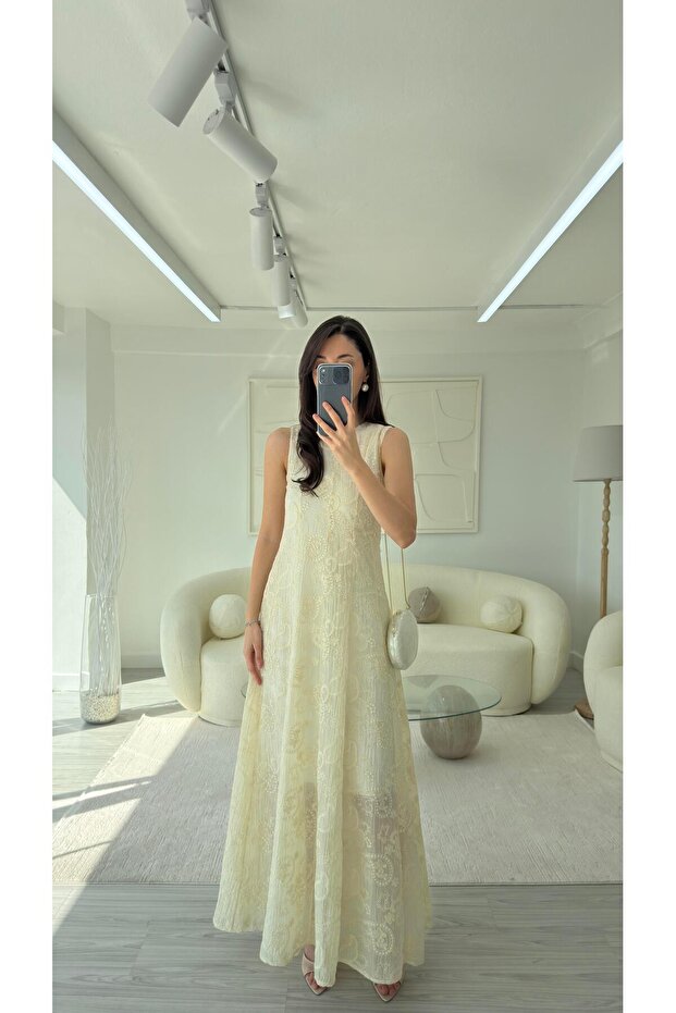 ROCHIE AJURATĂ ECRU - 2