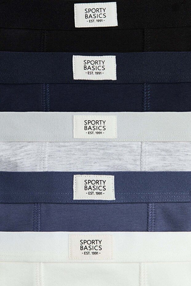 5-pack cotton trunks - 3