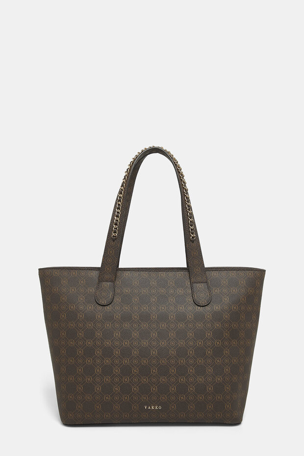 KAHVE MONOGRAM ÇANTA - 1