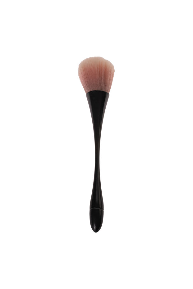 Dust Brush after Manicure and Pedicure - Soft Brush with Stylish Design Nl-0142 Black