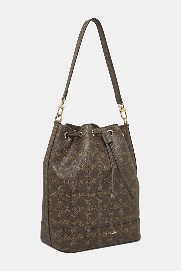 KAHVE MONOGRAM ÇANTA - 3