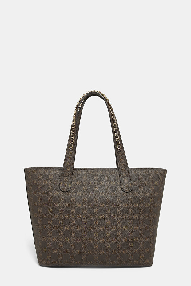 KAHVE MONOGRAM ÇANTA - 4