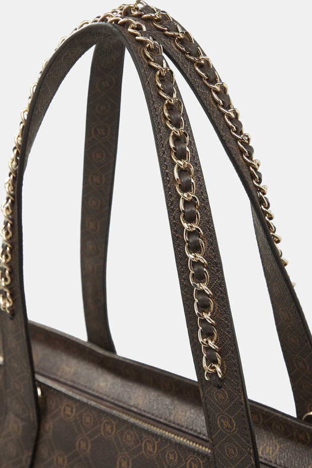 KAHVE MONOGRAM ÇANTA - 5