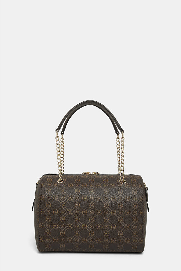 KAHVE MONOGRAM ÇANTA - 4