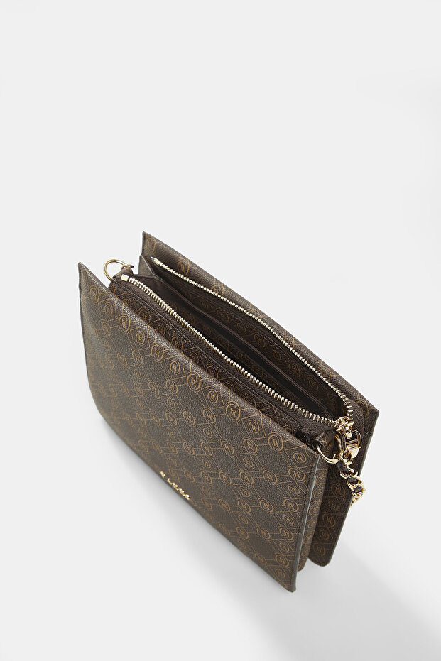 KAHVE MONOGRAM ÇANTA - 6