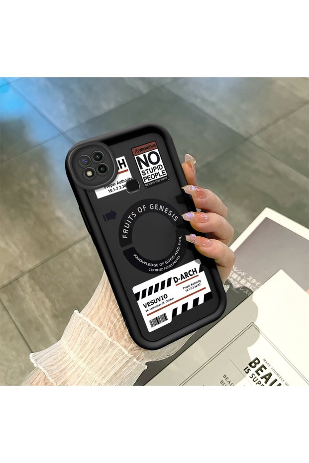 Redmi 9C Compatible Camera Protected Slim Soft Silicone Phone Case Creative Pattern