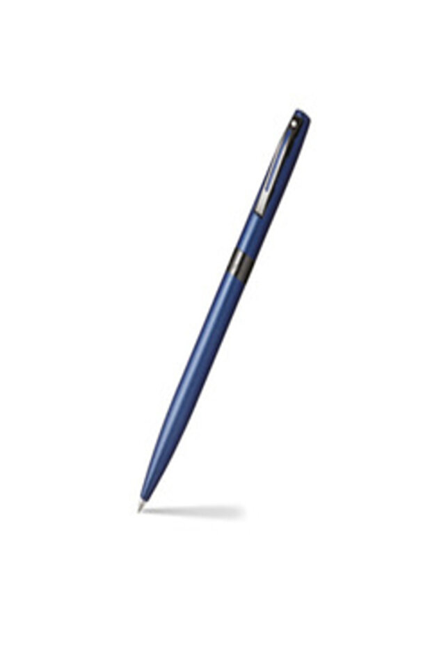 Pen Reminder E9018 Matte Blue Lacquer With Black Pvd Trims Bp