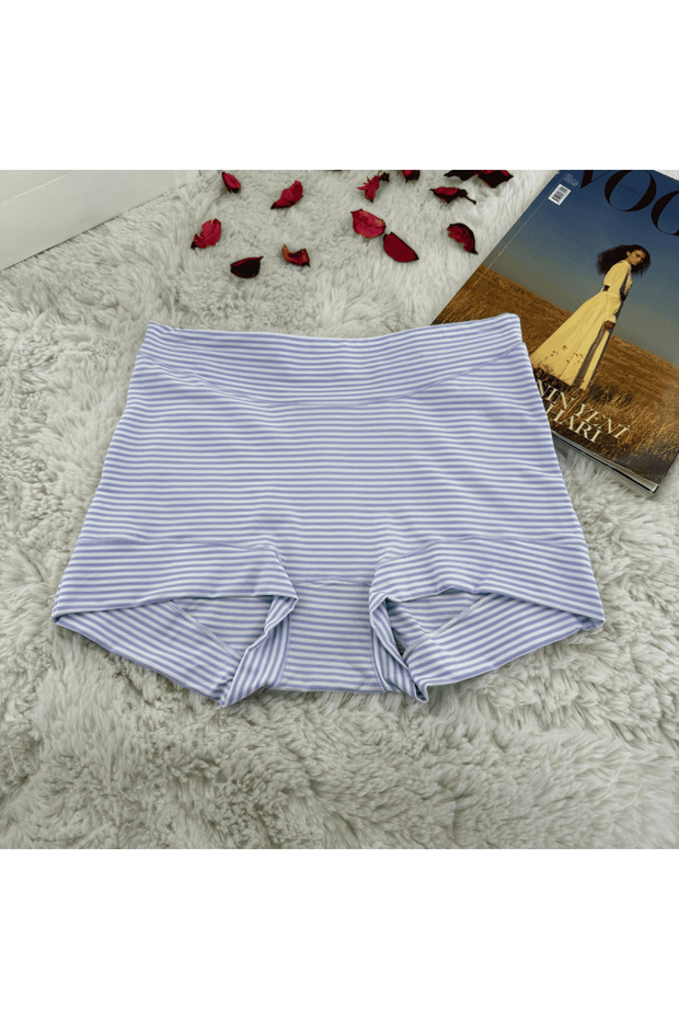 Striped Boxer Briefs Seamless No Trace Soft Women's Underwear
