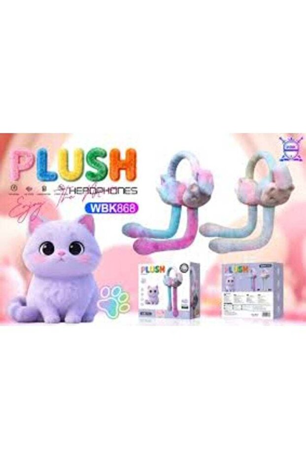 PLUSH HEADPHONES FOR KIDS