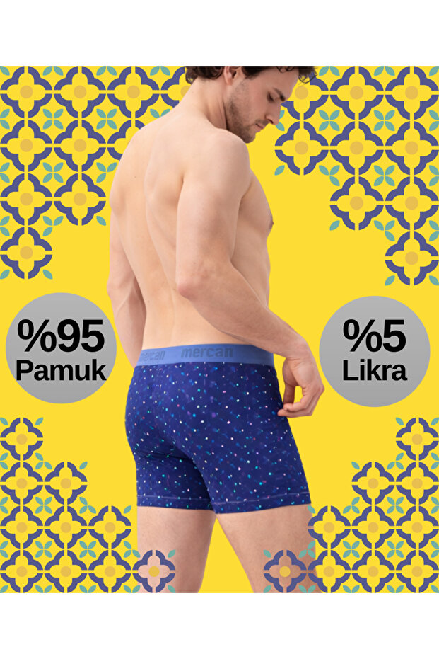 Dot Pattern Boxer - Comfortable Cut, Free Movement - 4