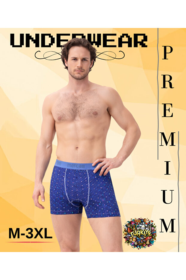Dot Pattern Boxer - Comfortable Cut, Free Movement - 1