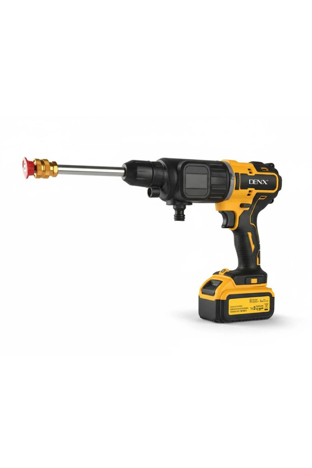 طقم أدوات لاسلكية متعددة الوظائف DENX DX3319 10 في 1 مع بطارية ليثيوم عالية الأداء 18 فولت