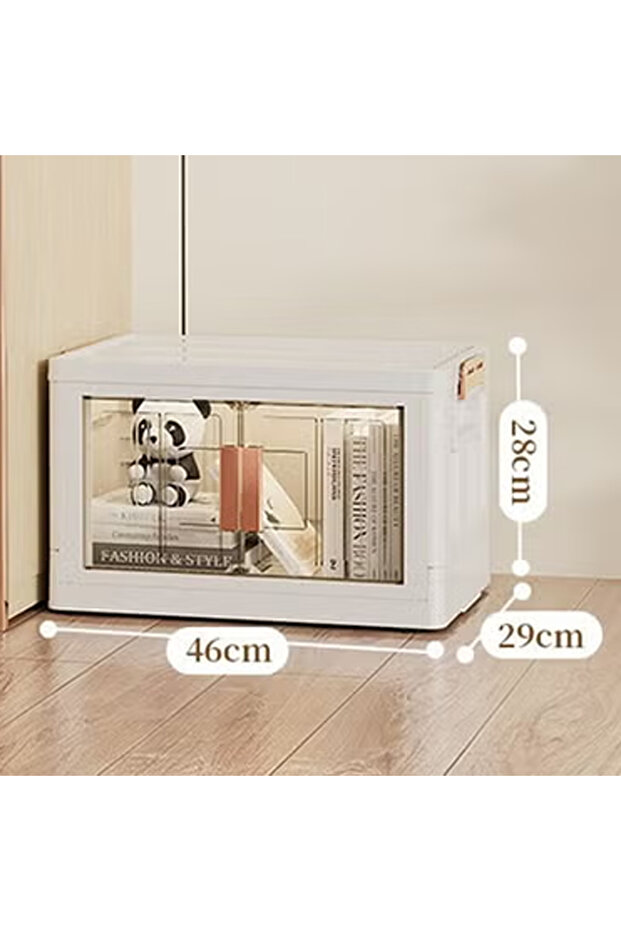 Convenient Assembly-Free Storage Cabinet for Household Snacks, Toys, Clothes, and Book