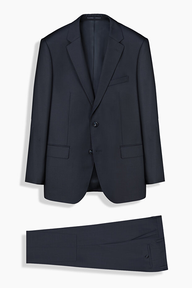 Jam Saxon Regular Fit Black Suit