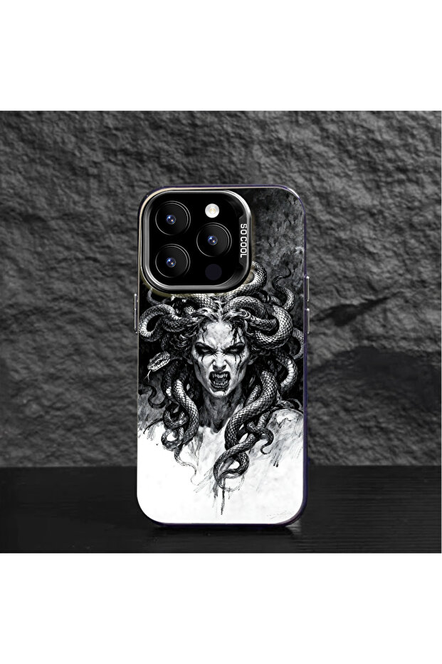 Tecno Spark 20 Compatible Cool Original Snake Pattern Shockproof Case - 3