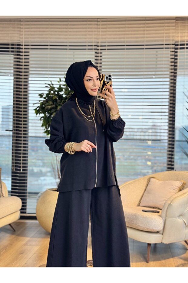 مجموعة سحاب ذات أرجل واسعة