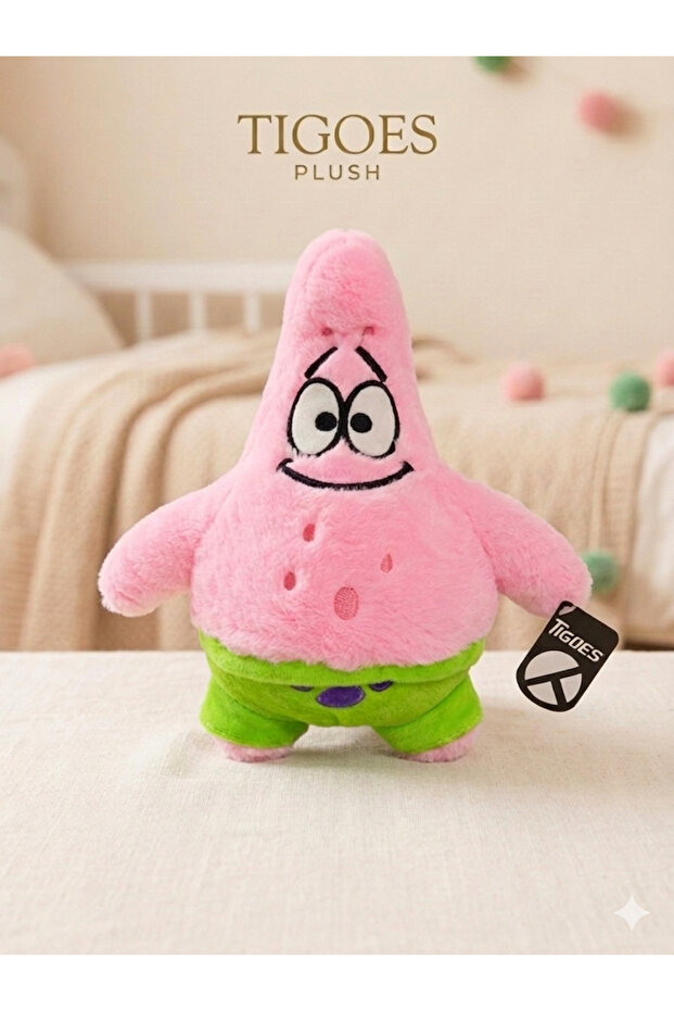 Bob Patrick Star Plush Toy Cute Sea Star 25 cm