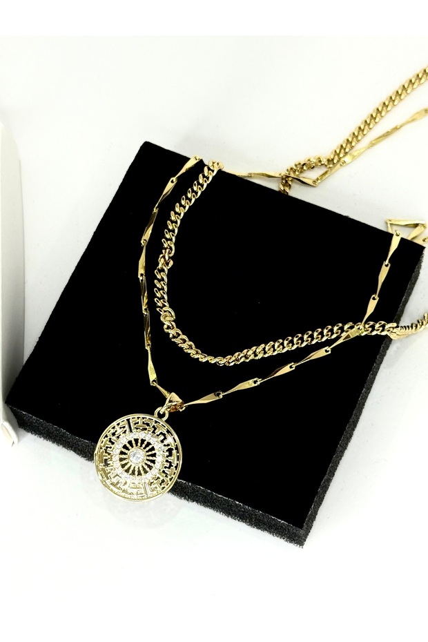 14K Kombin Kolye Set