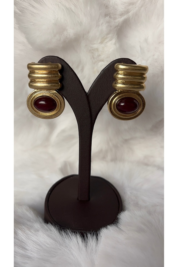 Coffee Stone Aristol Earrings