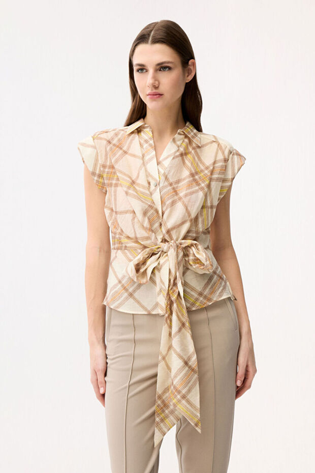 Bağlamalı Gömlek - 4