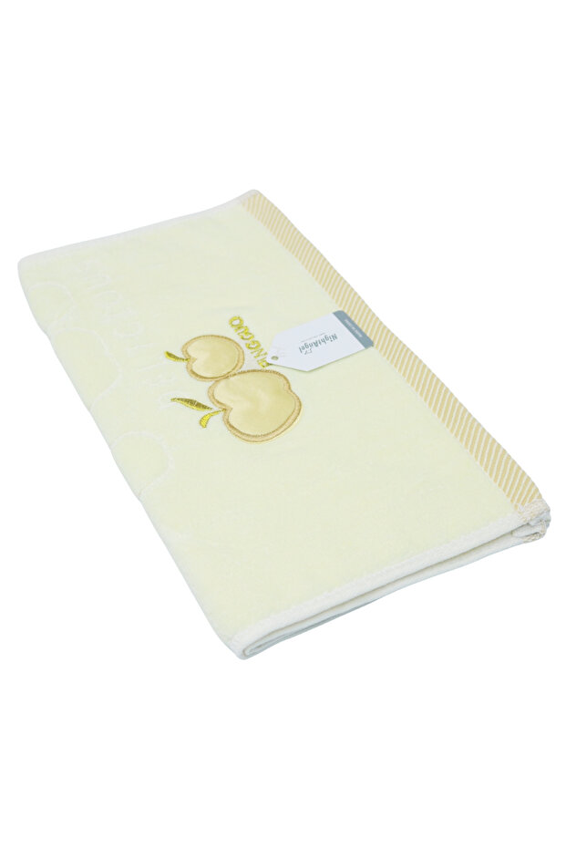 - Baby Towel Cotton Apple Design For New Born