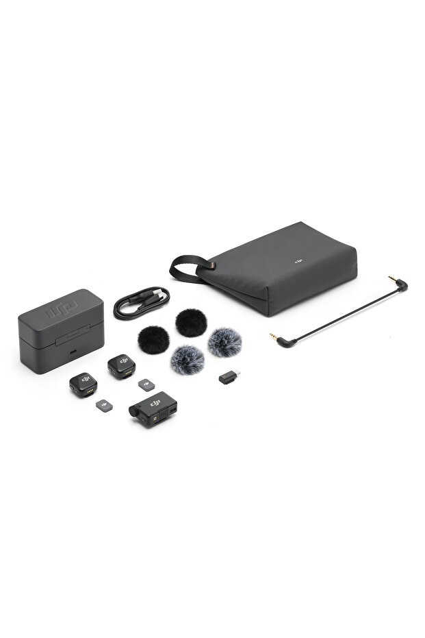 Mic Mini (2Tx+1Rx+Charging Case) "Best quality"