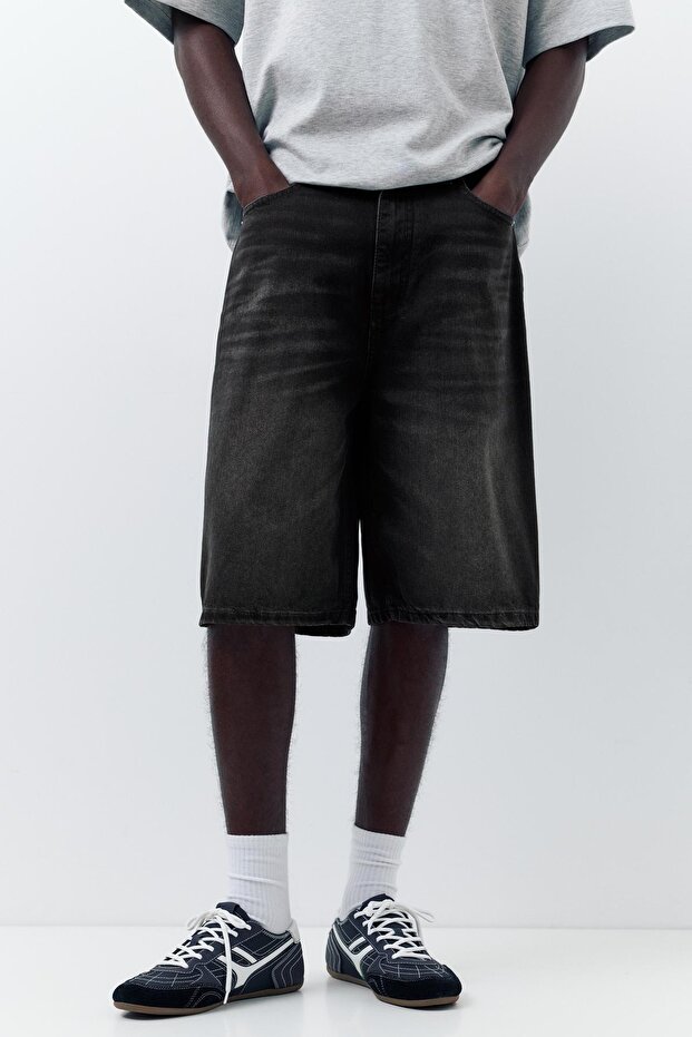 Skater denim bermuda - 2