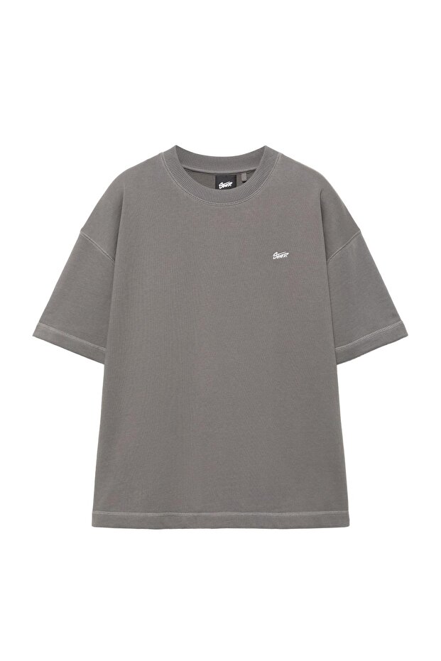 Kısa kollu logolu sweatshirt - 3