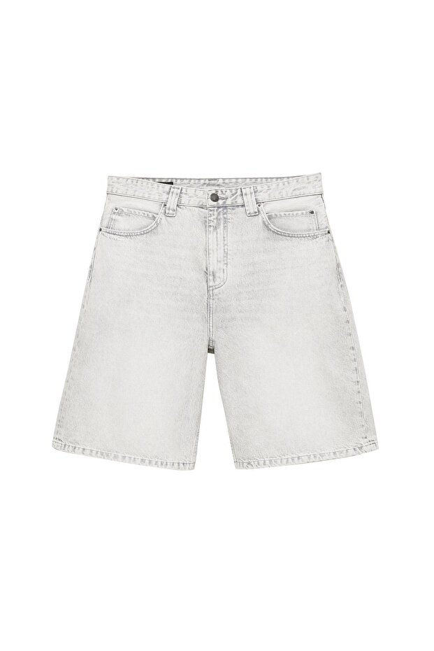 Skater denim bermuda - 3
