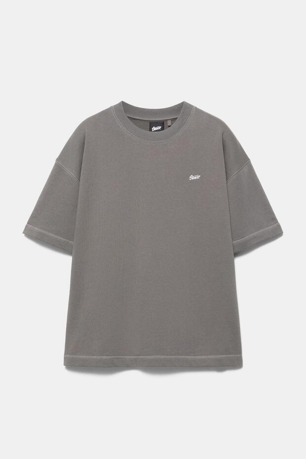 Kısa kollu logolu sweatshirt - 6