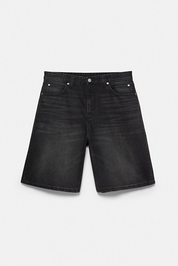 Skater denim bermuda - 7