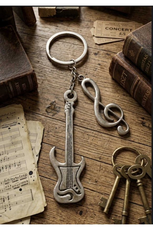 Electric Guitar, Guitar Keychain, Bag Ornament